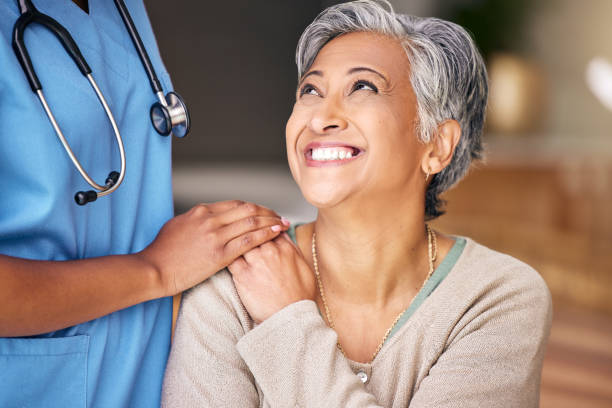 Patient receiving medical care